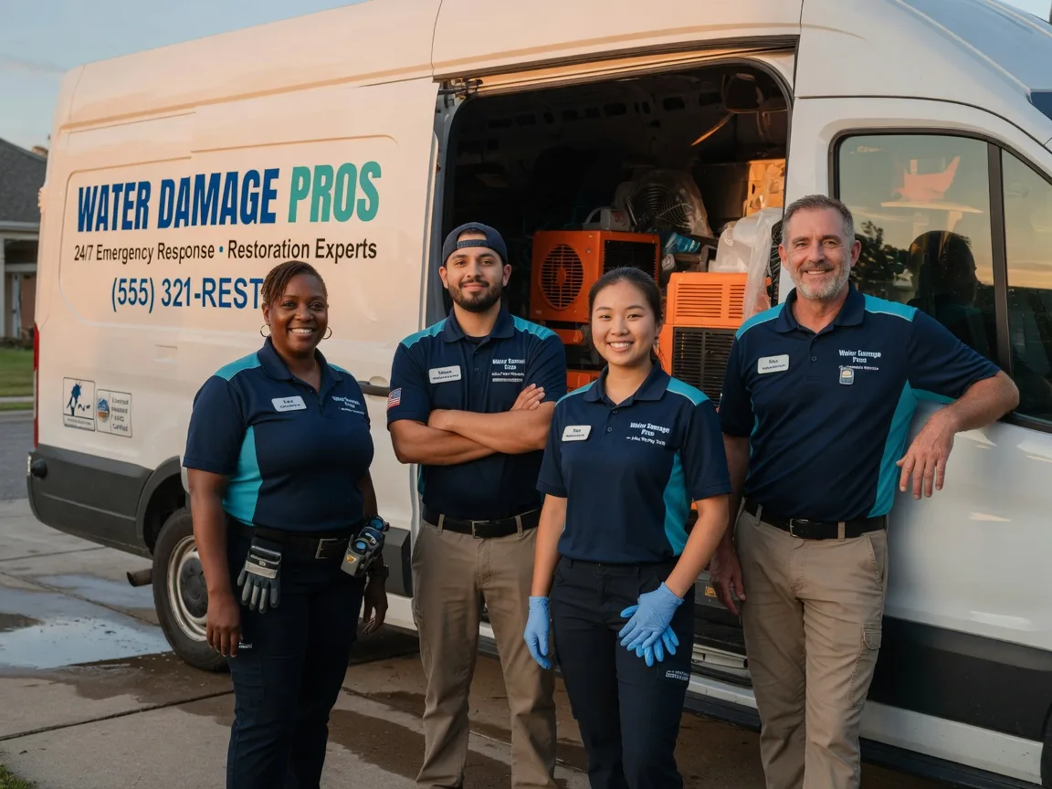Water Damage Restoration company in Pearlington, MS